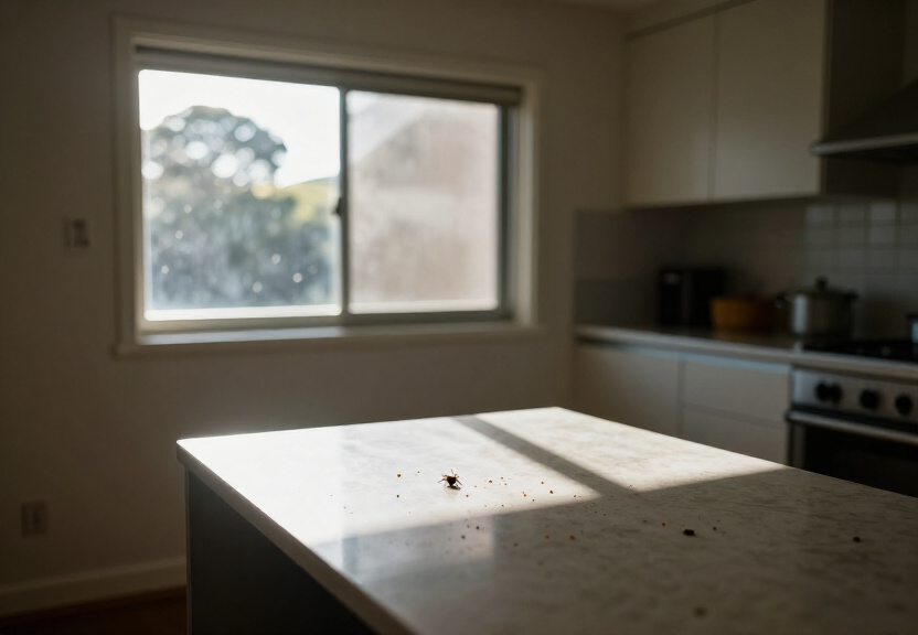 Cockroach infestation in a Hunters Hill kitchen