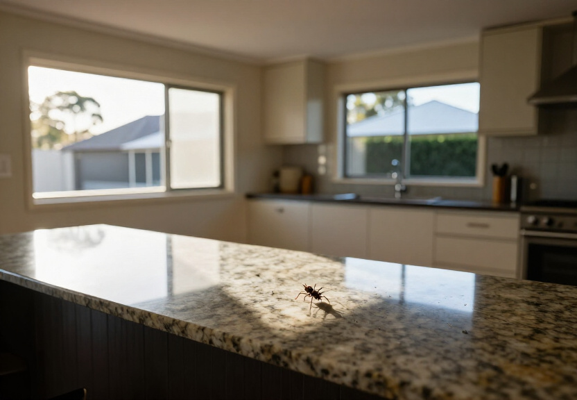 Protected property after termite treatment